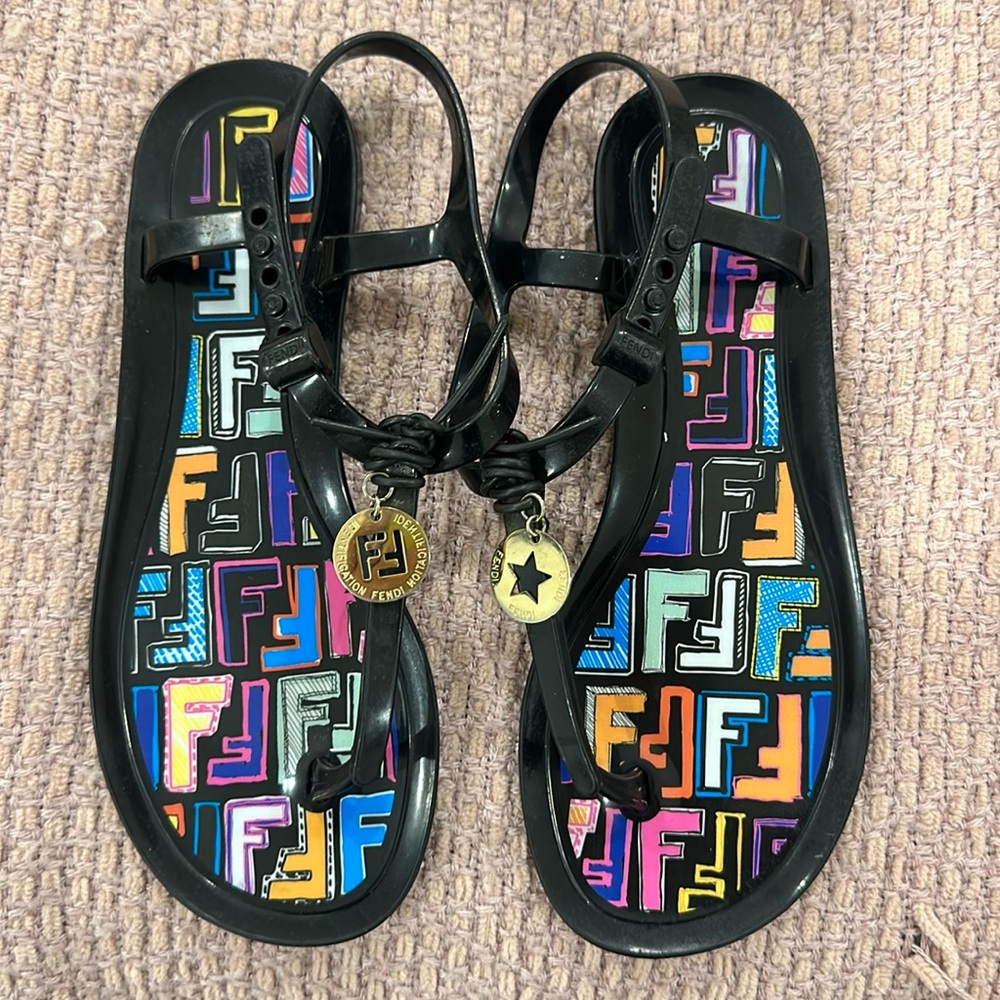 Fendi beach sandals